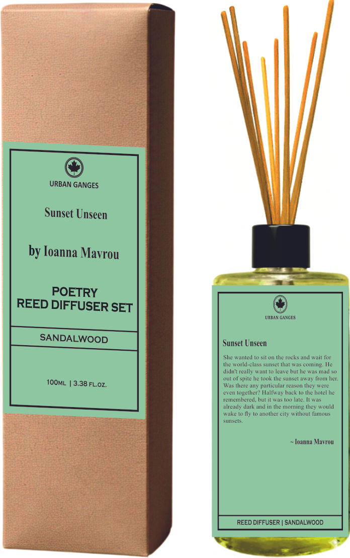 Sunset Unseen by Joshua Ip | Sandalwood Poetry Reed Diffuser S