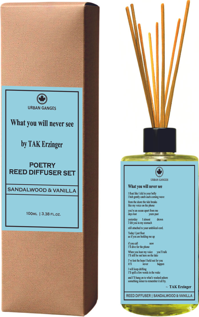 What you will never see by TAK Erzinger | Poetry Reed Diffuser