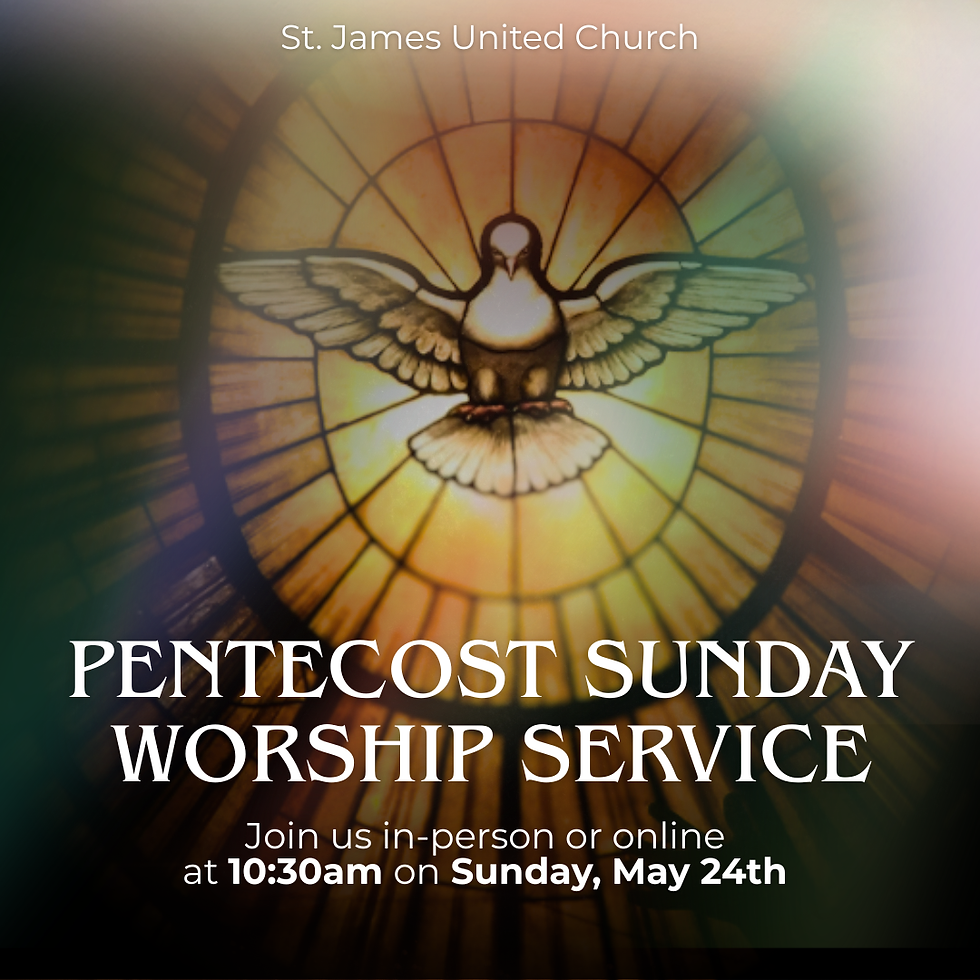 Pentecost Sunday Worship Service