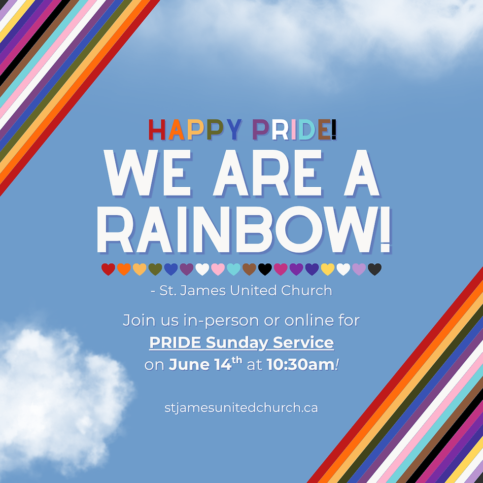 PRIDE Sunday Worship Service