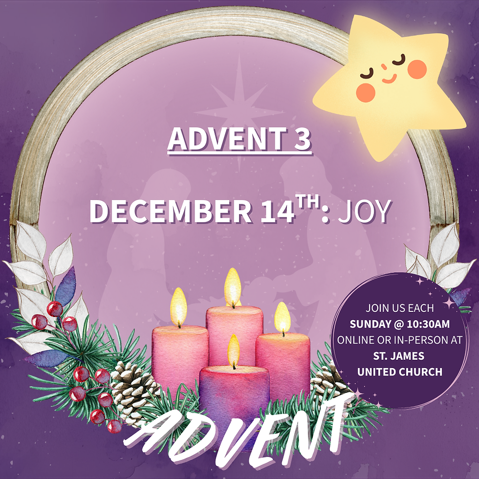 Advent 3: Joy - Sunday Worship Service