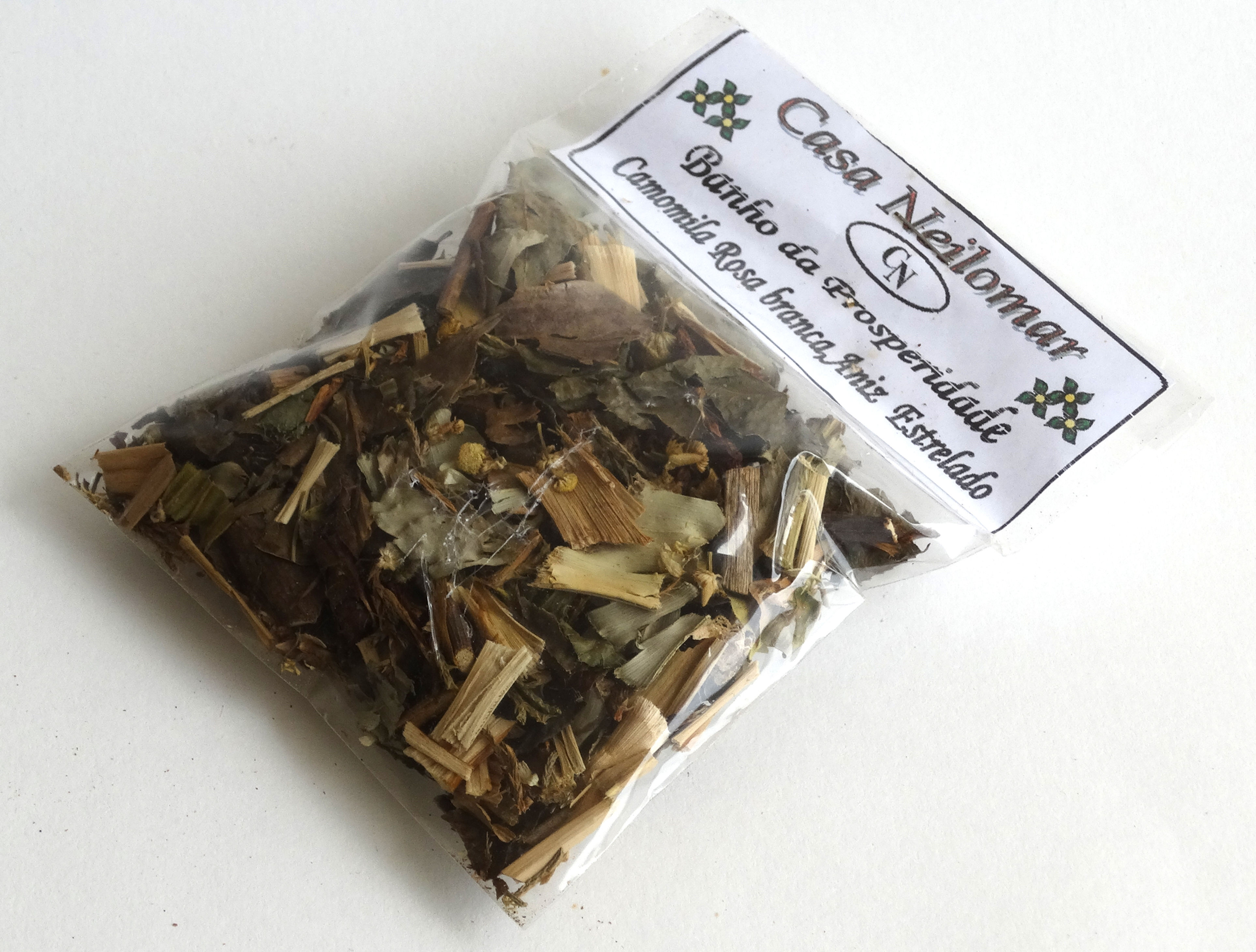 Cartela de Banho de Prosperidade