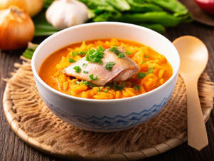 Arroz de sardinha assada