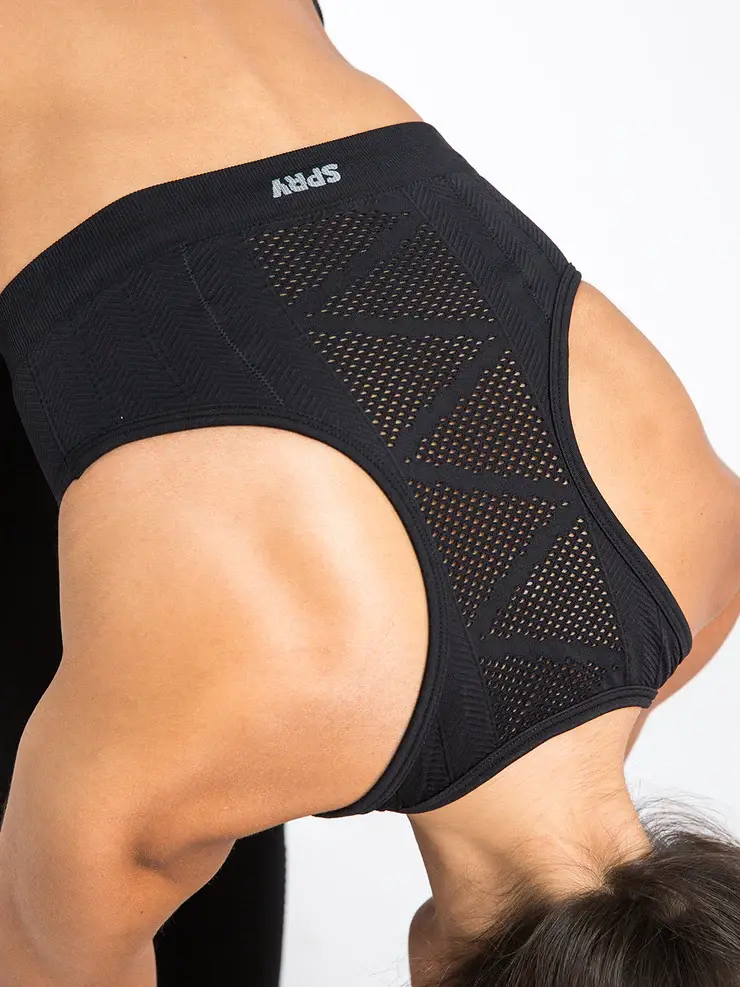 Thumbnail: THE CASCAIS BLACK SEAMLESS BRA