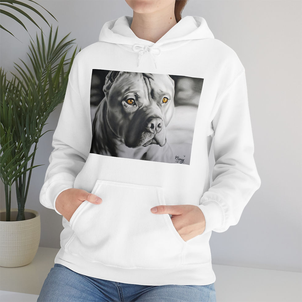 Thumbnail: Pit Bull Unisex Heavy Blend™ Hooded Sweatshirt