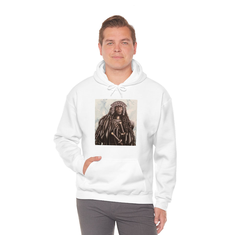 Thumbnail: Samurai Warrior Unisex Heavy Blend™ Hooded Sweatshirt