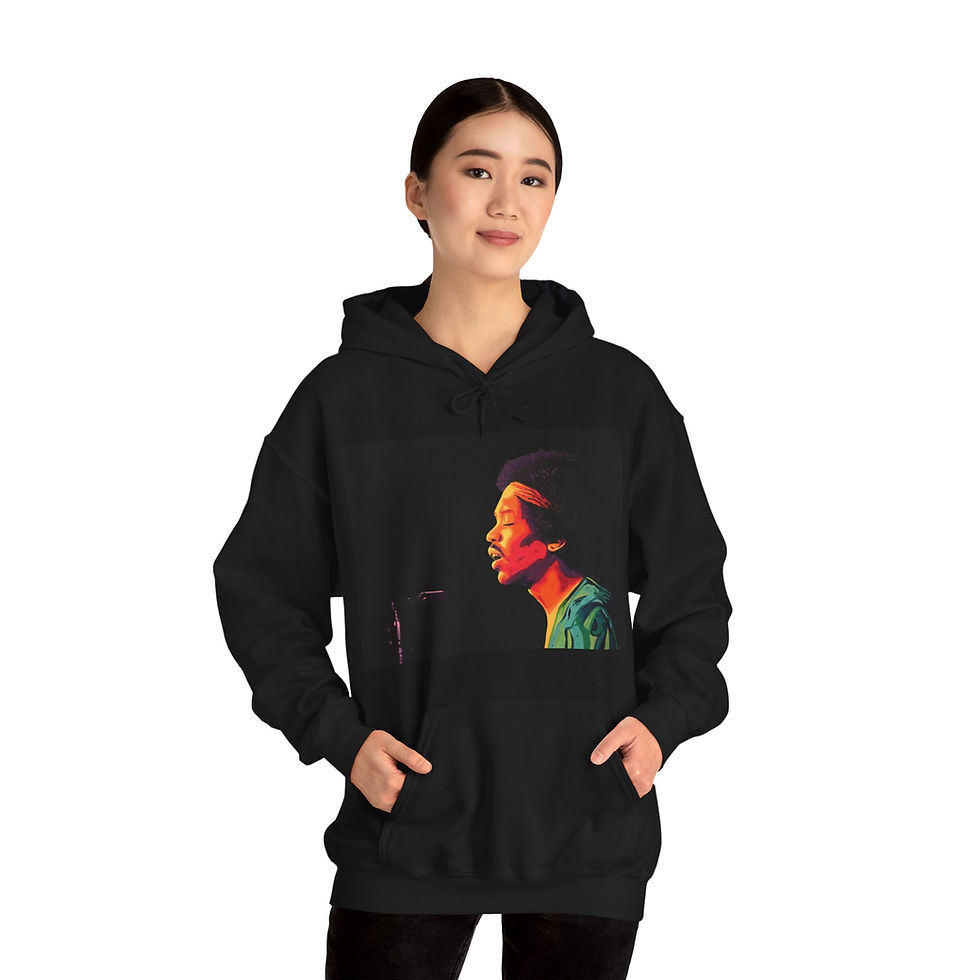 Thumbnail: Jimi Hendrix - Unisex Heavy Blend™ Hooded Sweatshirt