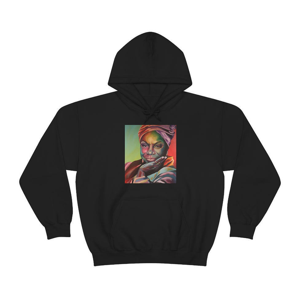 Thumbnail: Nina Simone Unisex Heavy Blend™ Hooded Sweatshirt