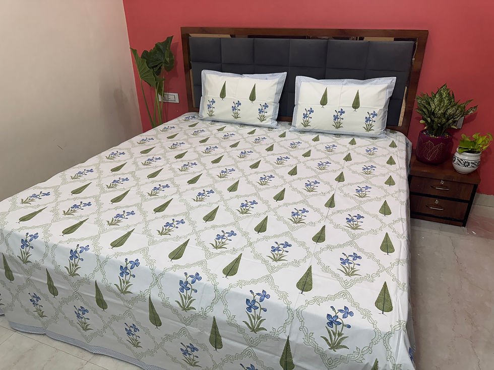 Thumbnail: Neel Vana – Hand Block Bedsheet