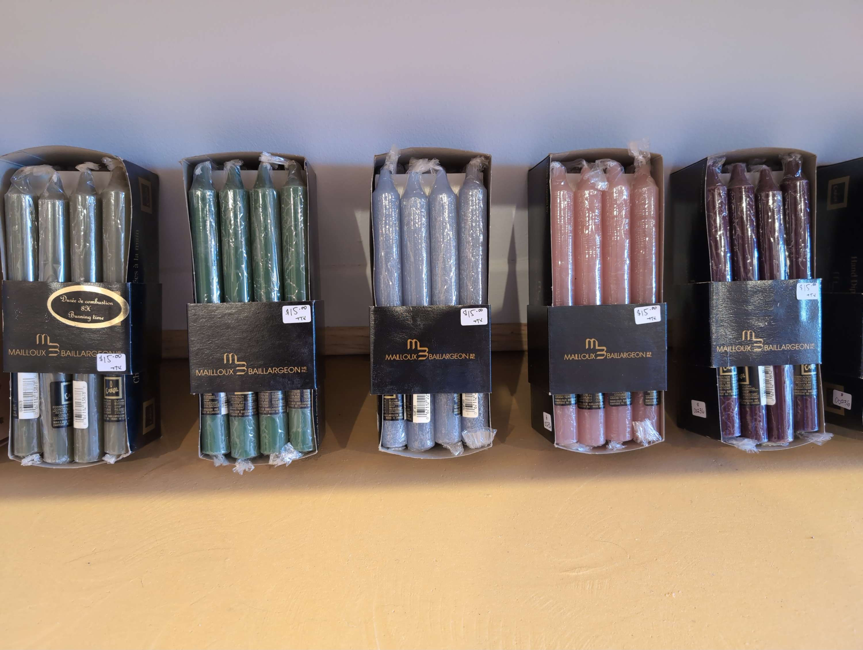 chandelles (boite 12) chandelliers