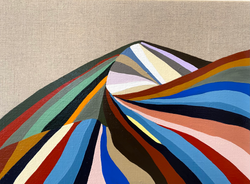 Acrylic on Natural linen canvas / 34X24cm / SOLD