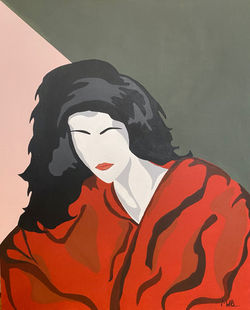 Acrylic on Canvas  / Size: 100x80cm