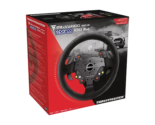 Thrustmaster R383 Thrustmaster - Rally Wheel Add On Sparco R383 Mod | Motorsports Traveler