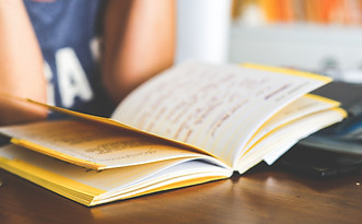 cuaderno abierto
