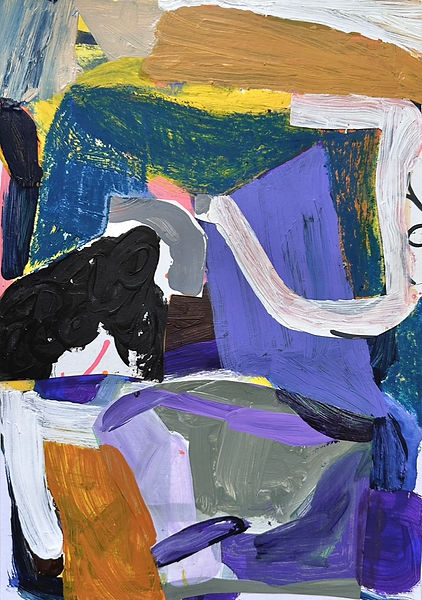 It Feels Like Autumn l Cira Bhang l Visual Art l Visual Artist l Contemporary Art l Abstract Painting l Collage