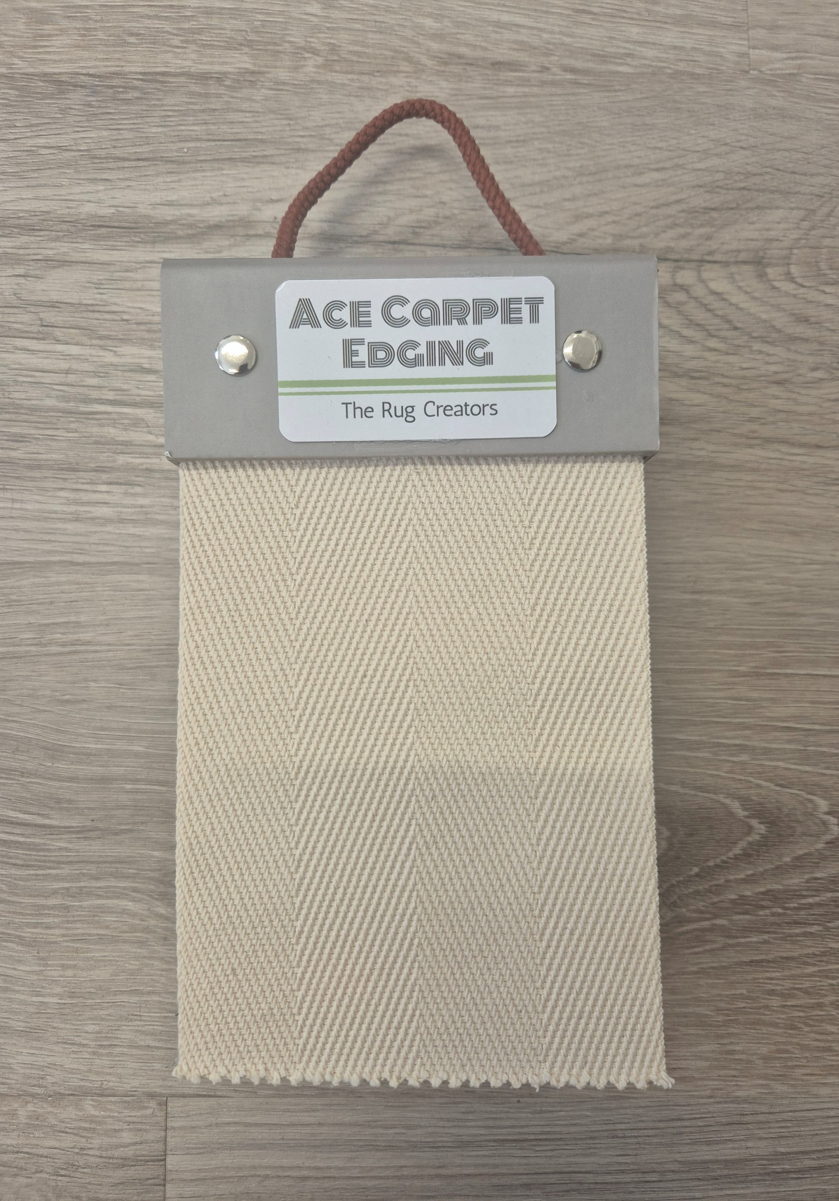 Herringbone Tape Swatch (Samba)