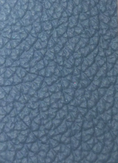 B222 Grey/Blue REAL Leather Binding Tape