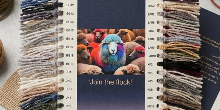 Mackenzie Yarns Sample Card