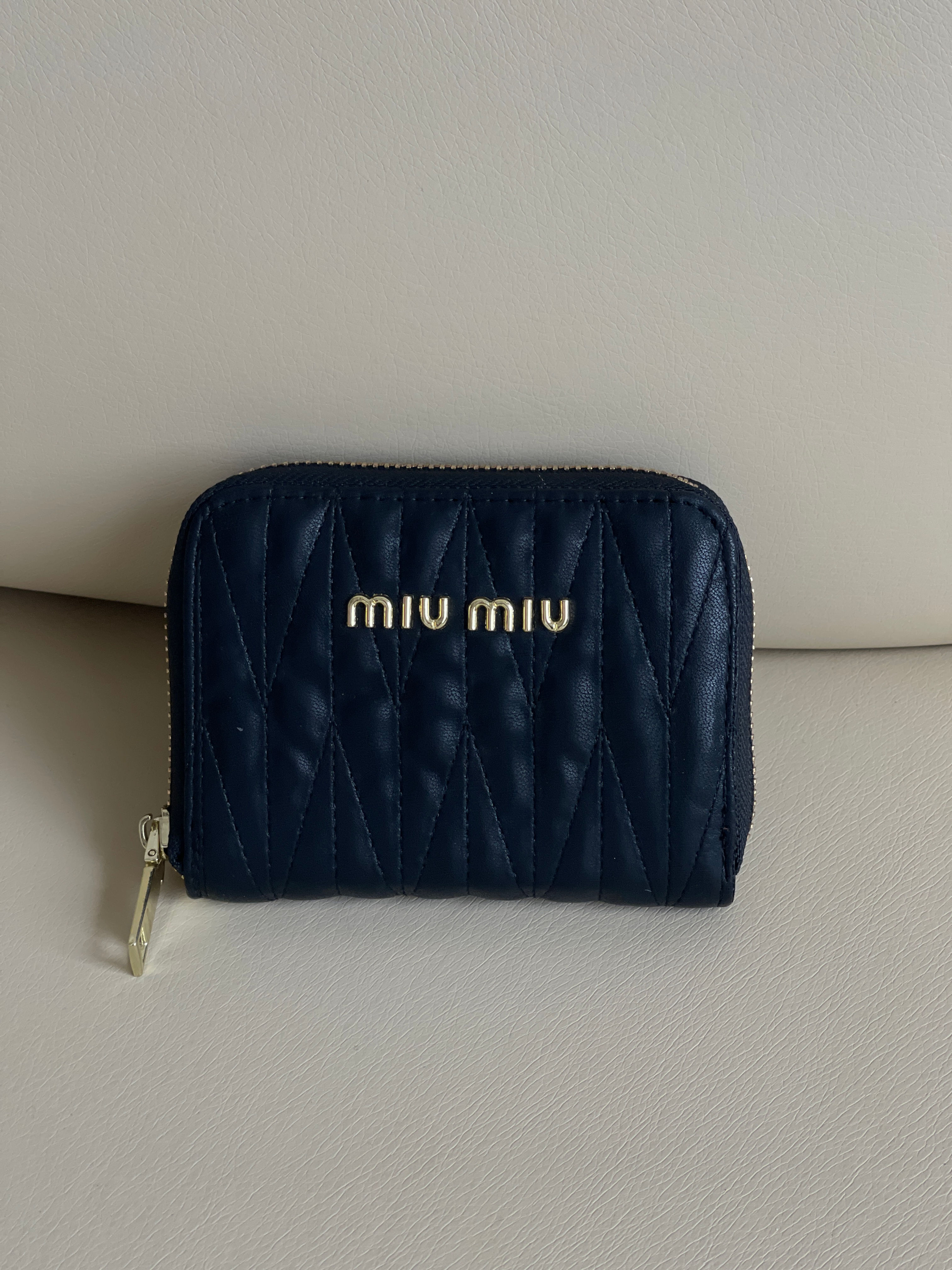 Гаманець Miu Miu стеганий Small
