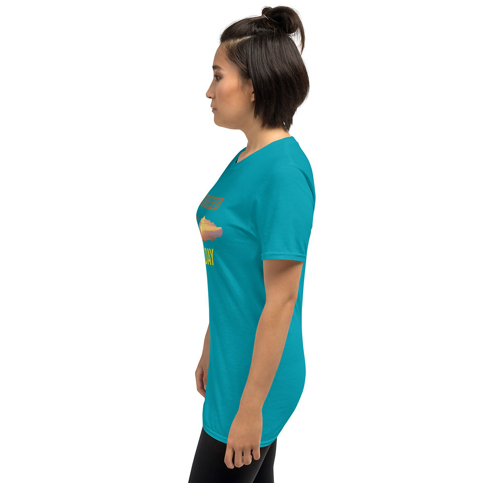 Thumbnail: Short-Sleeve Women's T-Shirt God Bless the Seventh Day