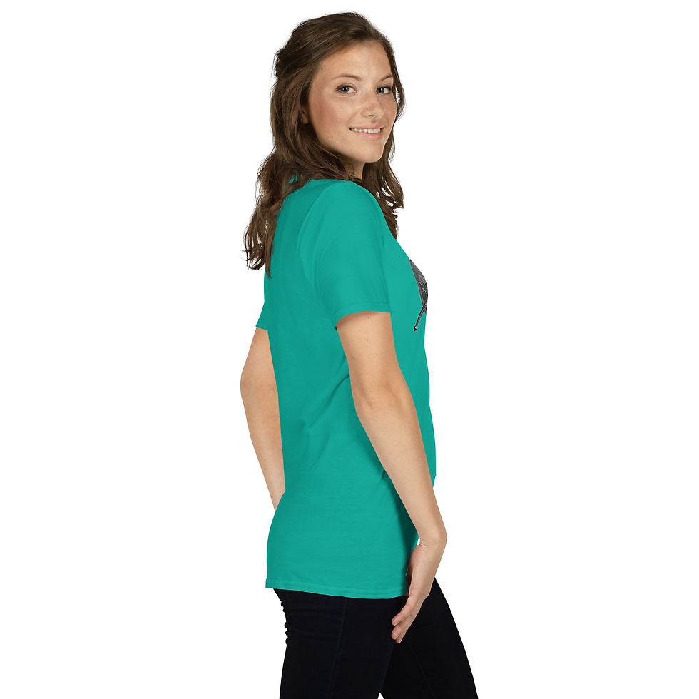 Thumbnail: Short-Sleeve Women's T-Shirt The Lord is a Man of War.