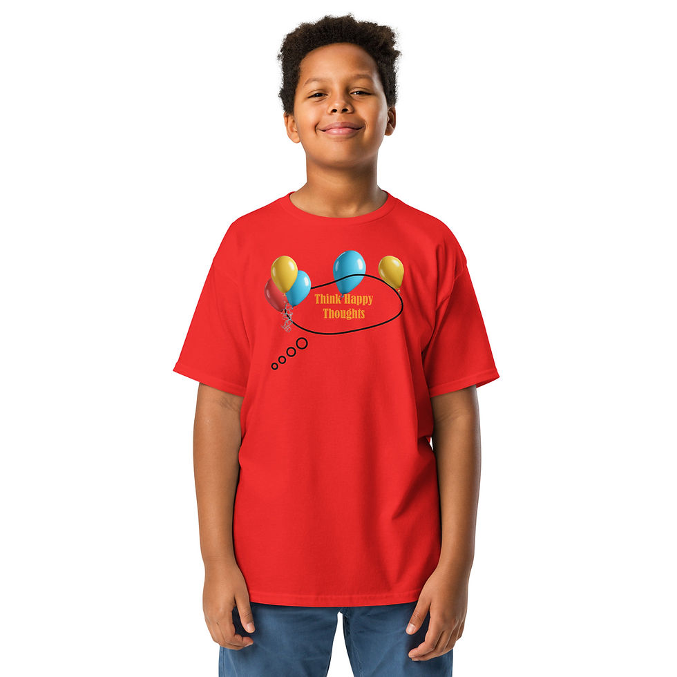 Thumbnail: Think Happy Thougths Boys  classic tee