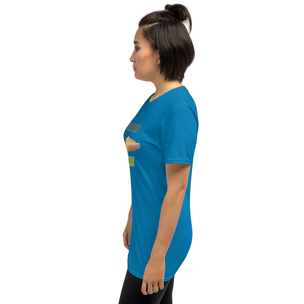 Thumbnail: Short-Sleeve Women's T-Shirt God Bless the Seventh Day