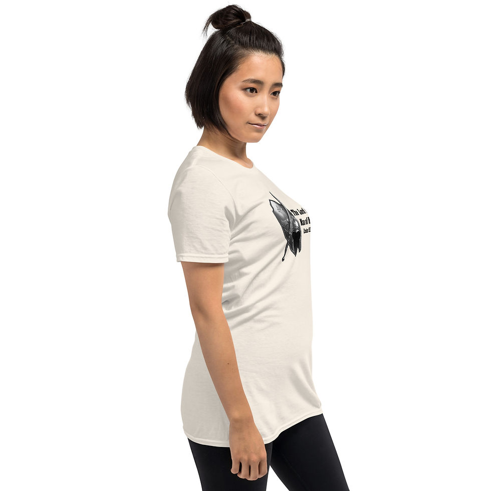 Thumbnail: Woman's Short-Sleeve T-Shirt The Lord is a Man of War