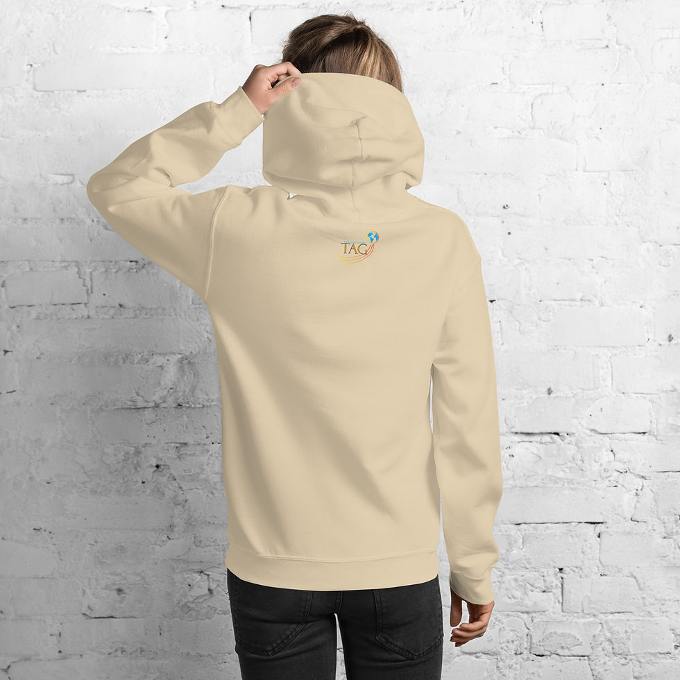 Thumbnail: Unisex Hoodie Standing on the Rock