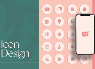 Hot Review! design icons and instagram highlight covers for your brand