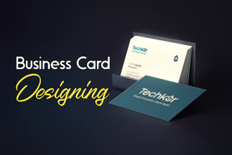 Review  make business card design with qr code and stationery design