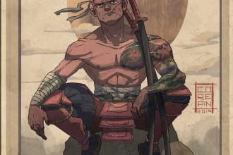 Top 5! do an anime or cartoon character of yourself