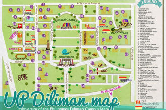 Hot Deals! do an illustration of your map