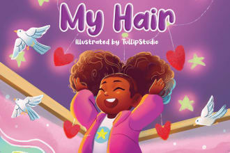 Top 5!  make whimsical style illustration for your children book