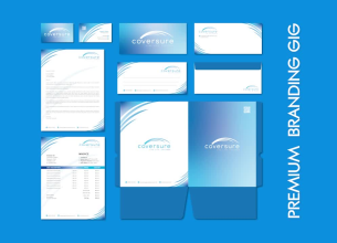 Review  design business cards, letterheads, and stationery items