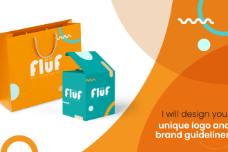 Best Deals! design your unique logo and brand guidelines