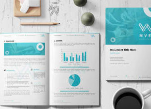Big Deals! design brand identity, proposals, company profile in PDF, word, canva template