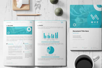 Big Deals! design brand identity, proposals, company profile in PDF, word, canva template