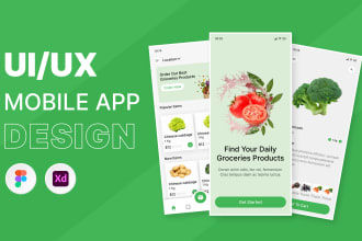 Big Deals! do stunning UI UX design for a mobile app