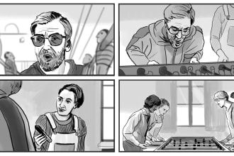 Best Deals! draw beautiful storyboards for your projects