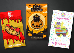 Hot Deals!  design enamel pin backing cards for you