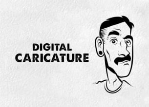 Hot Review!  draw digital caricature from your photo