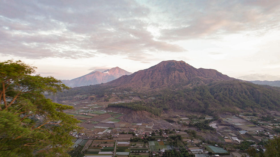Mt. Batur on Bali