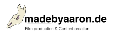 madebyaaron logo with text
