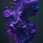 Liquid art picture