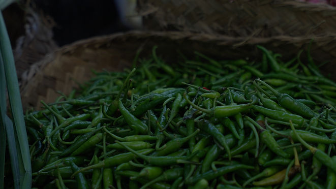 Green peppers