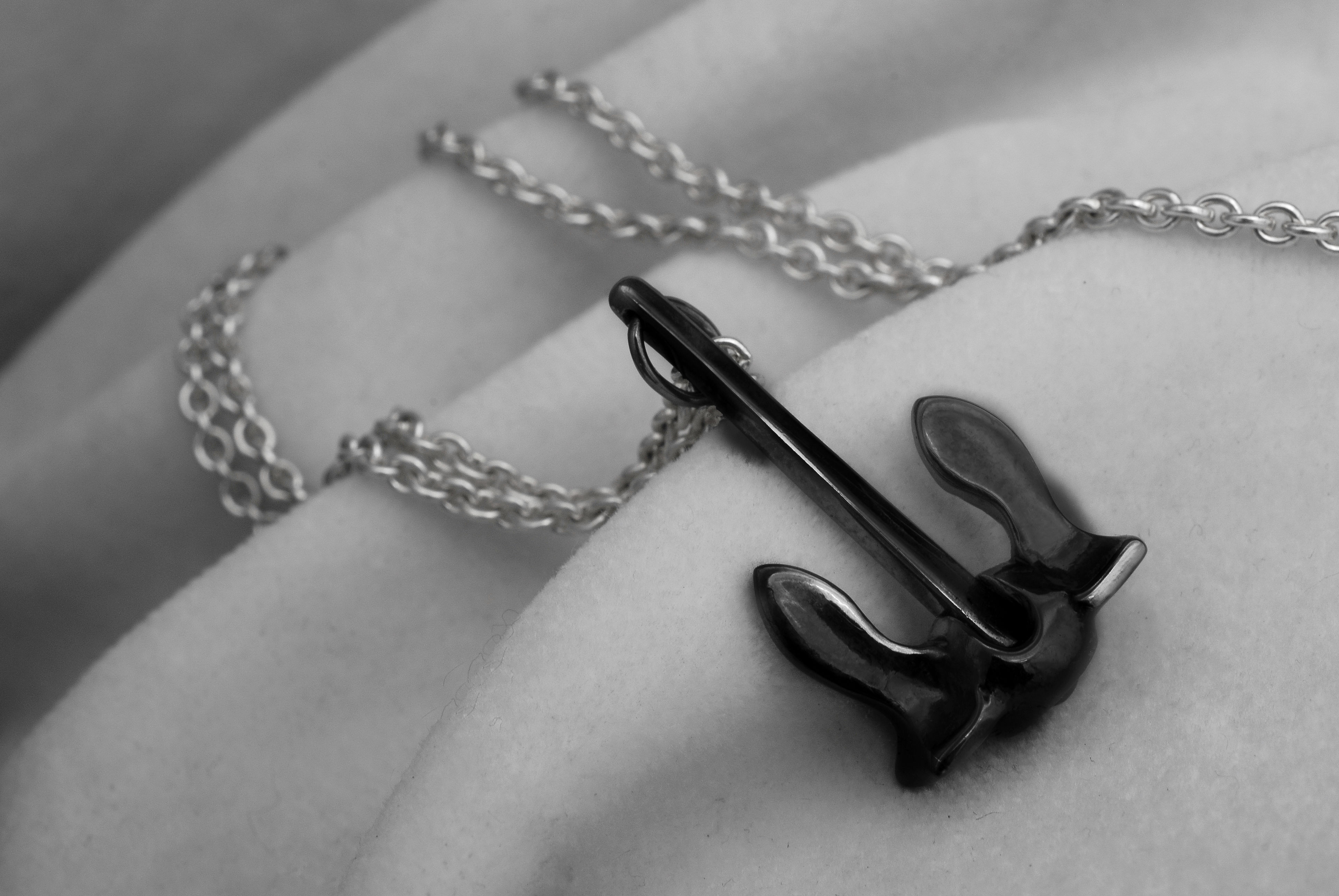 Hopeinen ankkuririipus/Silver Anchor Pendant