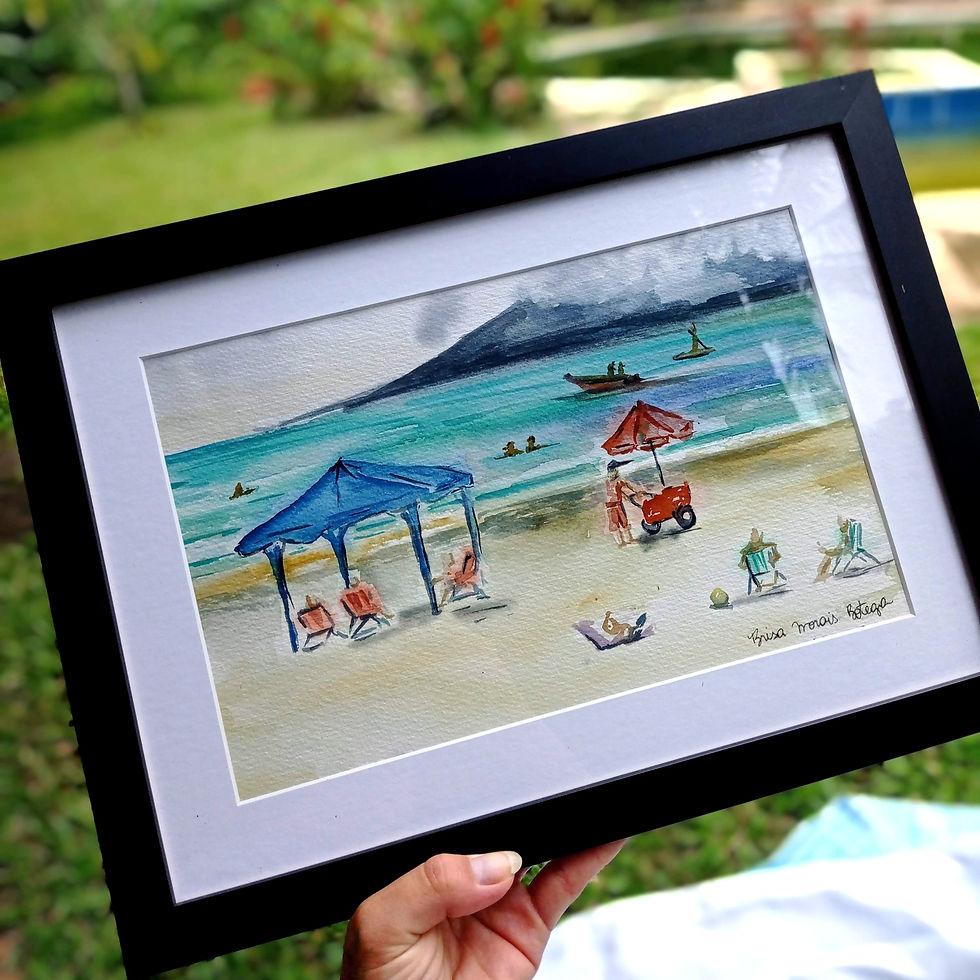 Thumbnail: Cloudy Watercolor Lagoinha Ubatuba