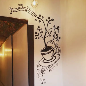 coffee wall painting