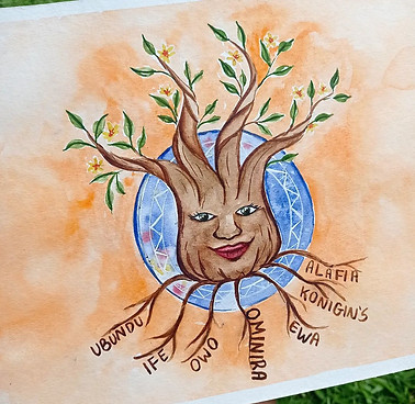 Ilustração Projeto Mulheres Baobás
